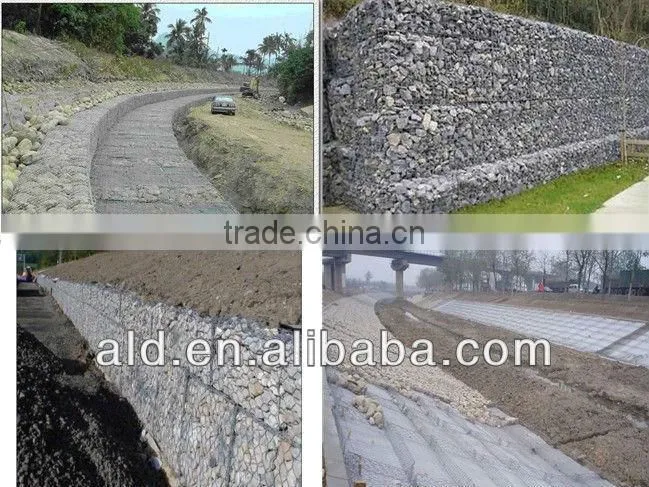 River bed using hexagonal wire mesh(ISO9001 Manufacturer)
