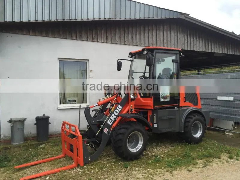 European market hydraulic front end loader ER16 for winter snow