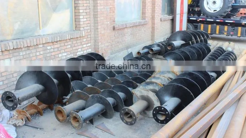 Small machine Bored Pile Equipment according to customer's dig a hole diameter size