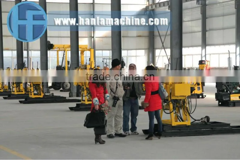 most popular on the market!!perfect drill rig,high efficent!!! HF100Y DTH Drilling Rig for Mining