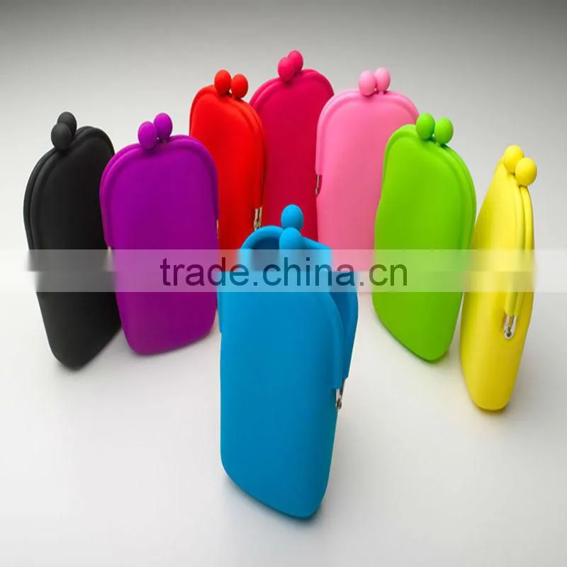 Fashion Silica gel Card Bag Silicone Wallet