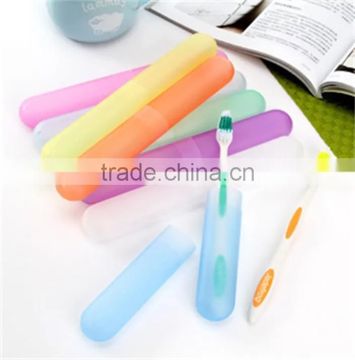 N208 travel toothbrush tube colorful toothbrush tube toothbrush box