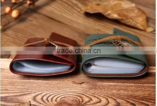 cy280 Customized Credit Card Holder/Case card holder wallet Business Card Package PU Leather Bag bank card