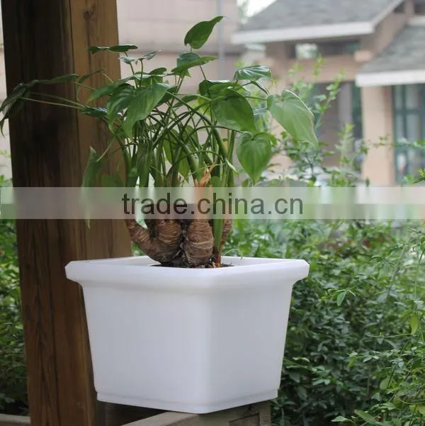 FO-9514 LED Lighted up Flowerpot, Garden LED Lighting Pot, Plastic Patio Plant Pot