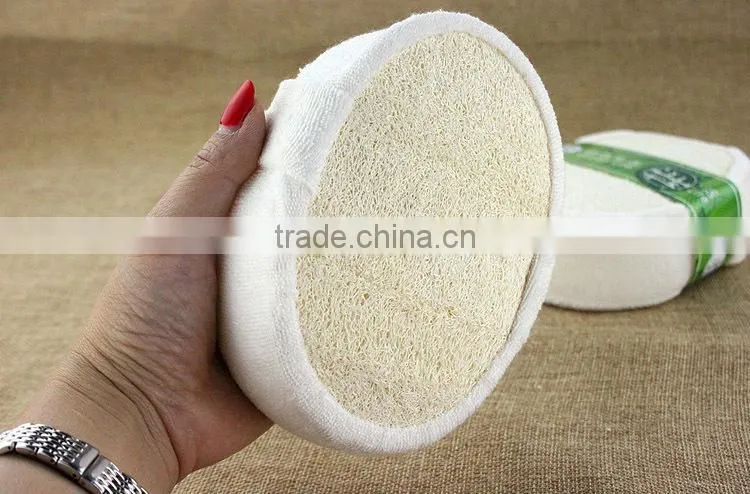 100% organic Natural Oval shape Loofah Luffa Loofa Bath Sponge