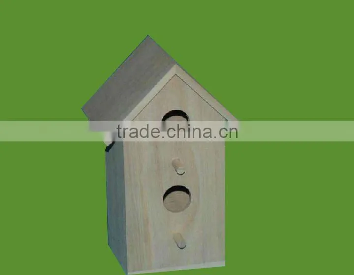 wholesale handmade wooden birdhouse with low price