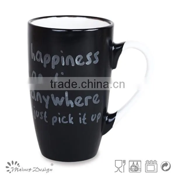 decal porcelain mug with spoon porcelain mug top sale with dots