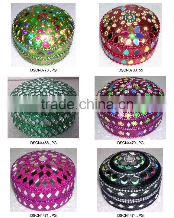 Fashion gift metal jewelry box