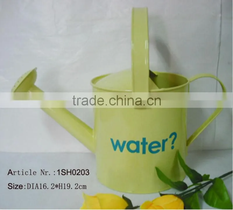 2016 Hot sale promotional metal decal water can