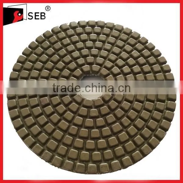 100mm polishing pads for concrete wet SEB-PP110679