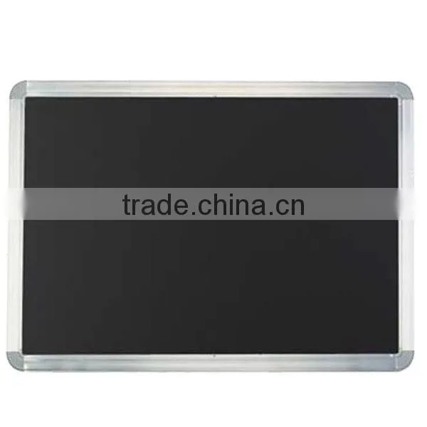 2014 high quality magnetic school black board with aluminium frame