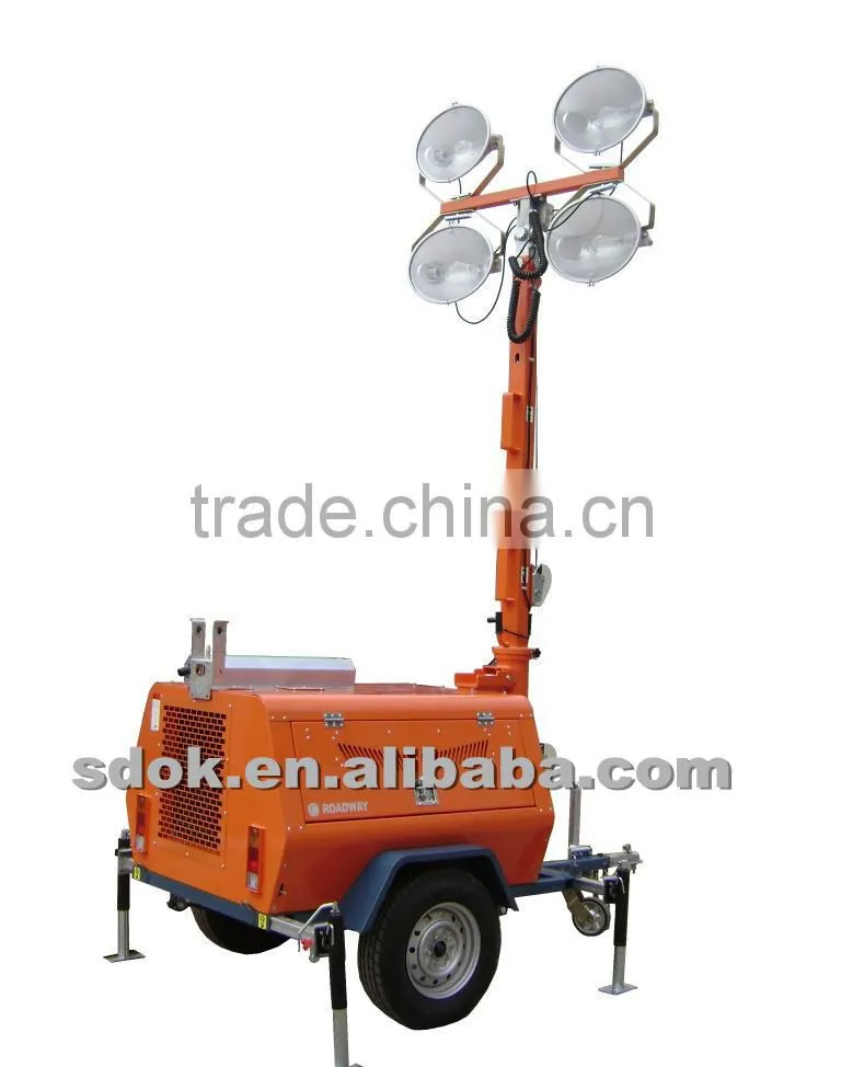 2015 Factory supply light tower,tower crane light,mobile light tower