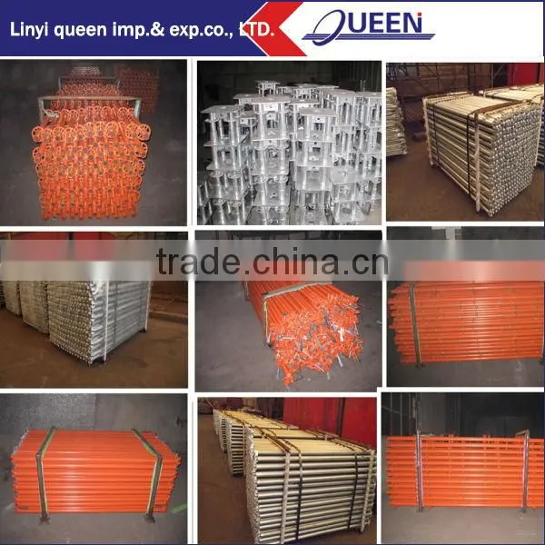 Superior Q235 Q345 Steel Galvanized Ringlock Scaffolding with High Quality