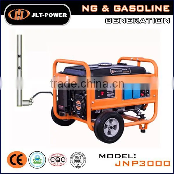 2kw-6kw Natural Gas Generator price gasoline engine power generator