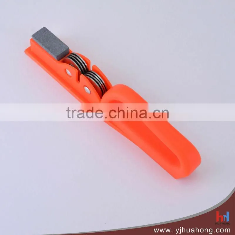 Common plastic home use knife sharpener (HSN-01)