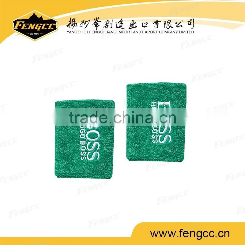 100% Cotton Jacquard Satin Sweatband and Wristband