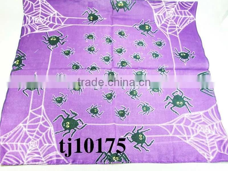 Stylish Multifunctional Red Lattice Bandana as neckerchief, headwear, etc.