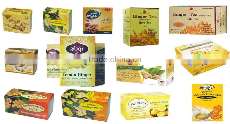 FDA certification Magic brand yellow color instant honey ginger tea