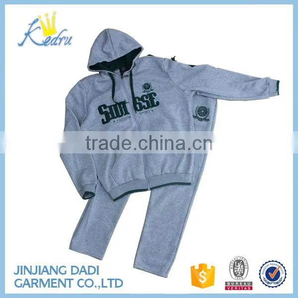 Stock Lot Embroidery juvenile sport tracksuit