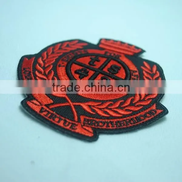 Custom cheap high quality embroidery patch