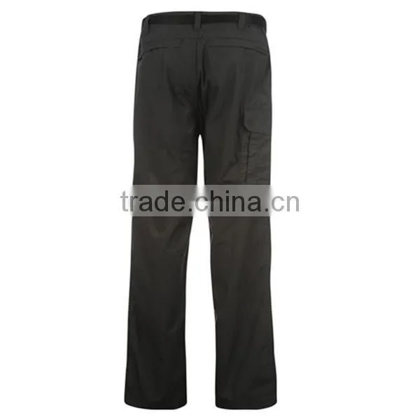 high quality outdoor waterproof fishing trousers for men with fleece lined