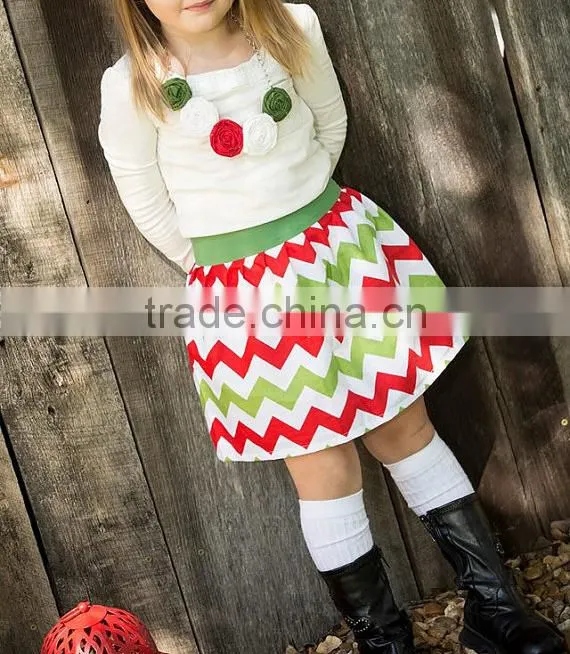 Christmas Tree Pattern Baby Top And Skirts Baby Girls' Clothing Sets