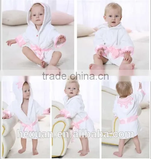 20designs you can choose Bathrobe Cartoon Baby Towel Character