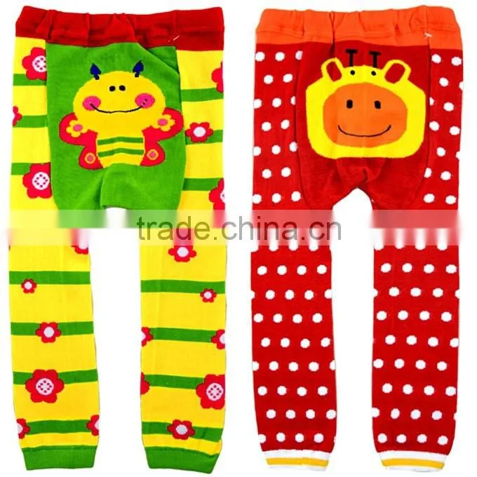 Hot Sale Toddler Leggings Popular Cartoon Printed With Dots Baby PP Pants For Kids Trousers Wholesale SC40822-24