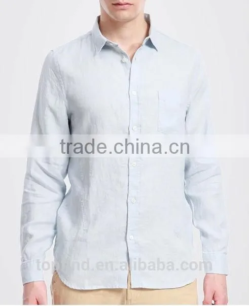 New style Linen and cotton shirt