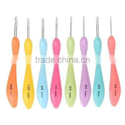 Blister Card Soft Rubber Alu & Iron Crochet Hook