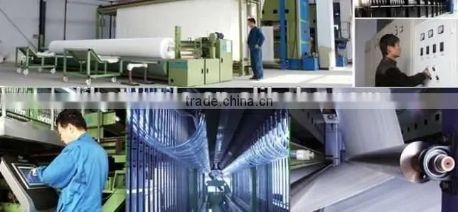 PET short fiber nonwoven geotextile
