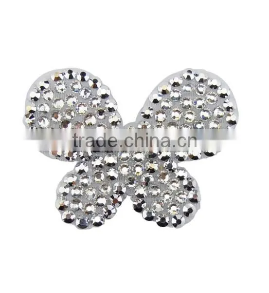 Factory Direct Selling Butterfly Jewelry Parts and Accessories,Rhinestone Butterfly Findings and Jewelry Fittings