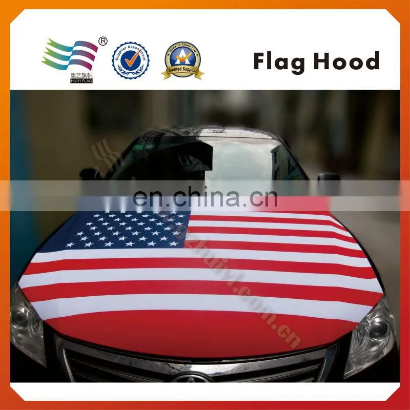 2015 Promotional America Car Enging Hood Flag Cover