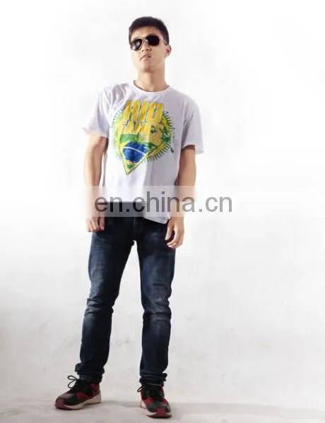 2016 fashion 100% cotton t shirts wholesale cheap