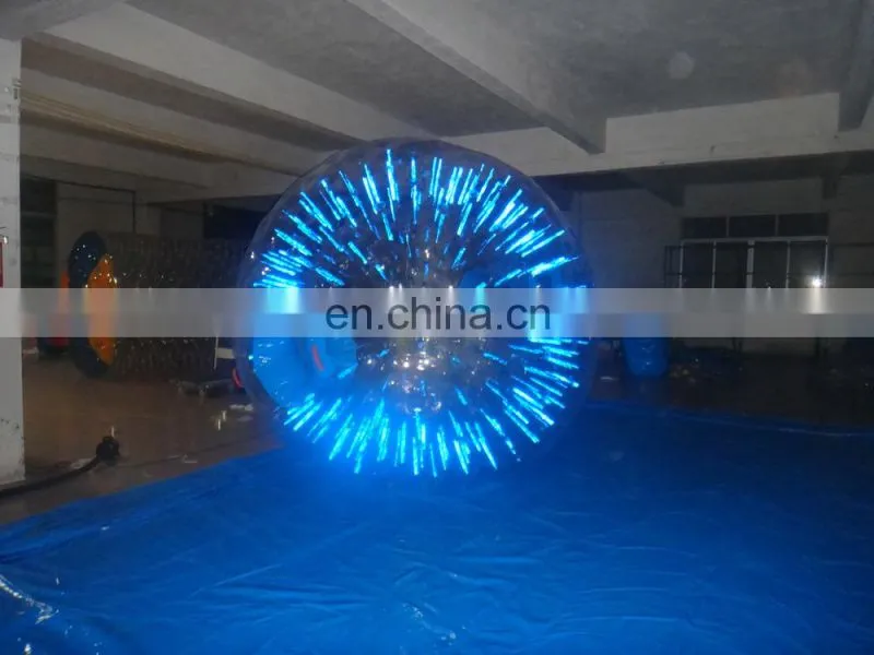 cheap Inflatable shiny lights zorb balls for sale