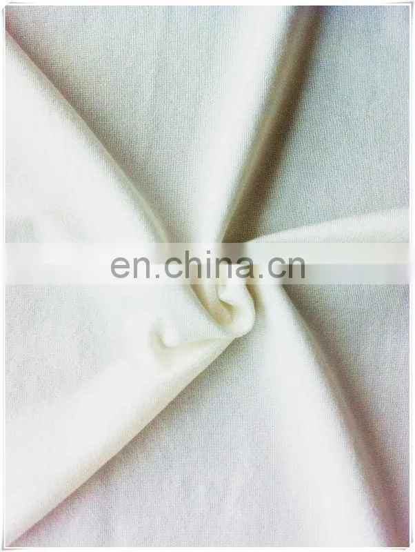 Dyed silk spandex jersey fabric with for high quality garment
