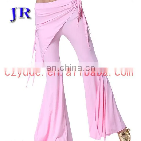 Cheap long women belly dance wear pants K-4008#