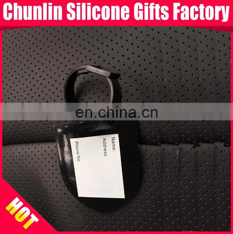 Customized PVC luggage tag for travelling