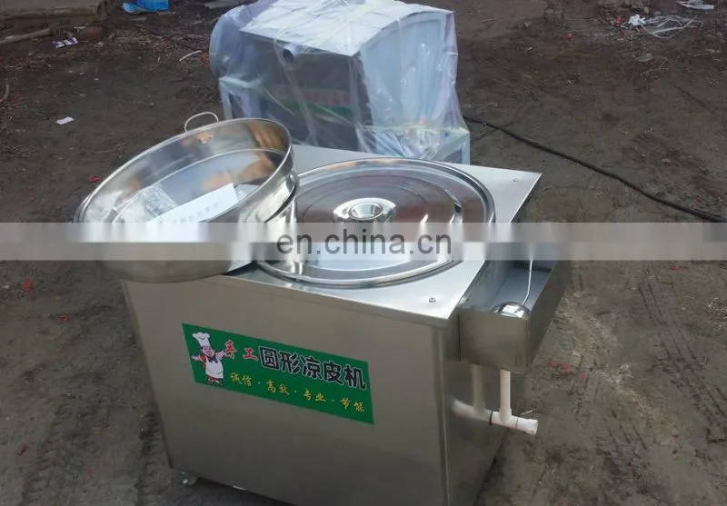 Chinese snack steamed cold rice noodles making machine tamales machine