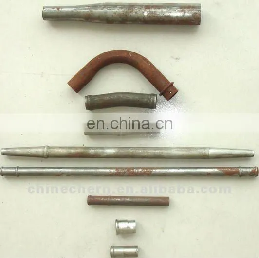 Single-head pipe reducing machine