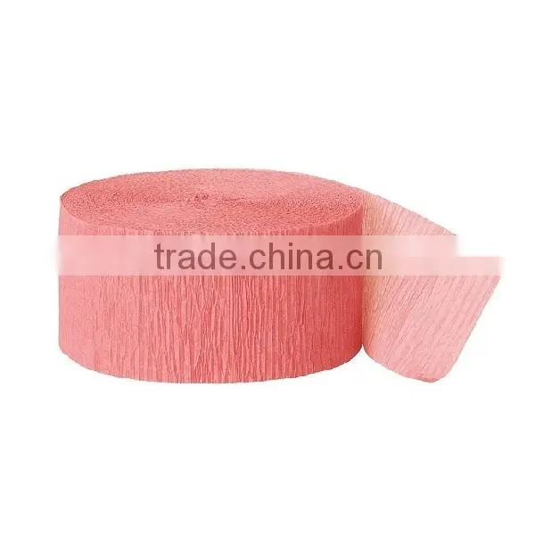 Lime Green Crepe Paper Streamer Party Decoration SD001