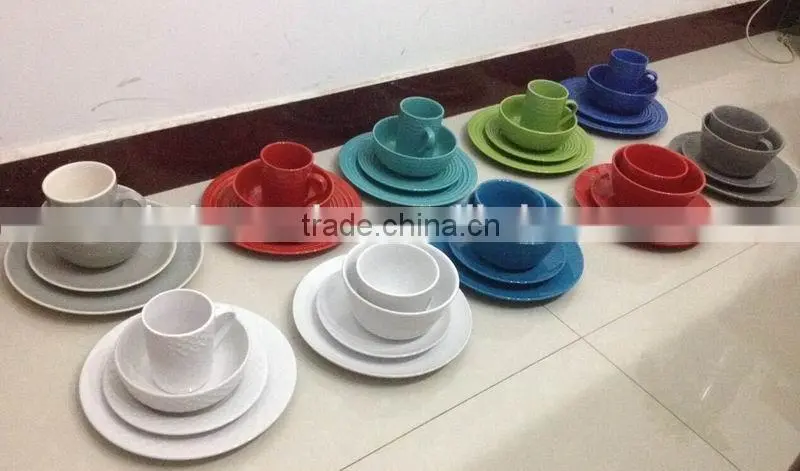 2016 STOCKED C GRADE STONEWARE DINNER SET VERY LOW PRICE