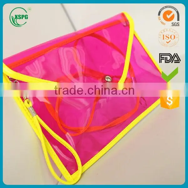 New Customized Plastic PVC Handle Bag from Pvc Bags Manufacturer