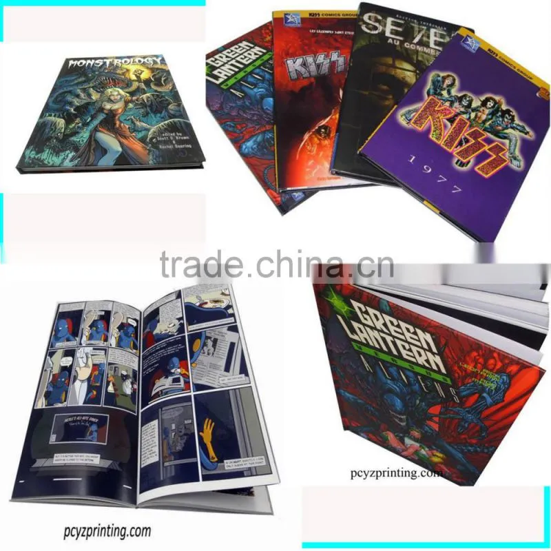 Printing Comic Book with Dust Jacket