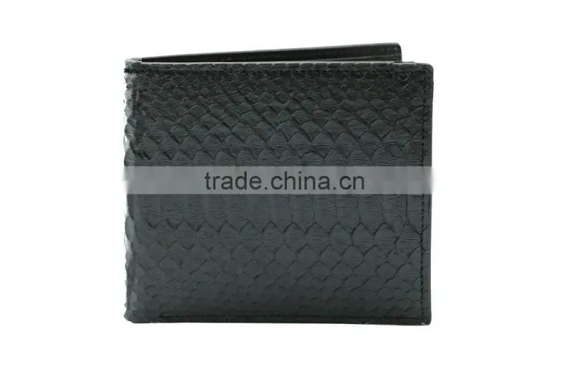 Custom Logo High Quality Genuine Real Python Snake Skin Leather Travel Card Holder Wallet