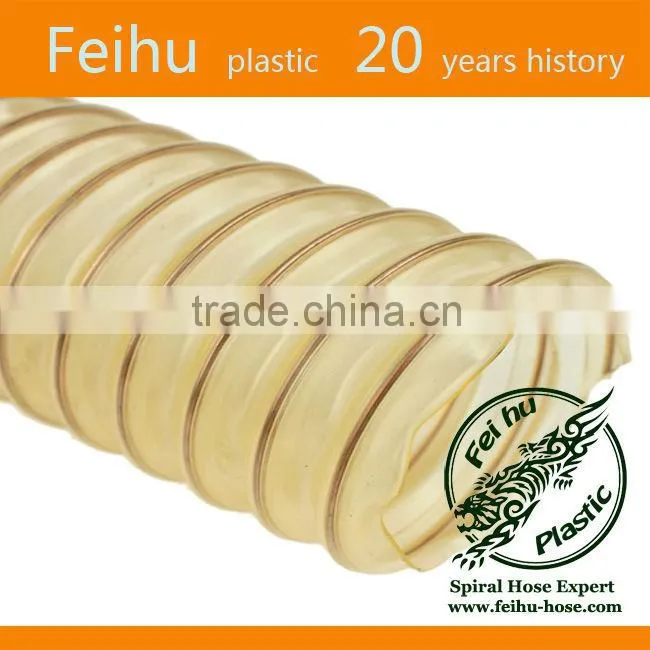 LARGE PU PIPE WITH STEEL WIRE REINFORCED