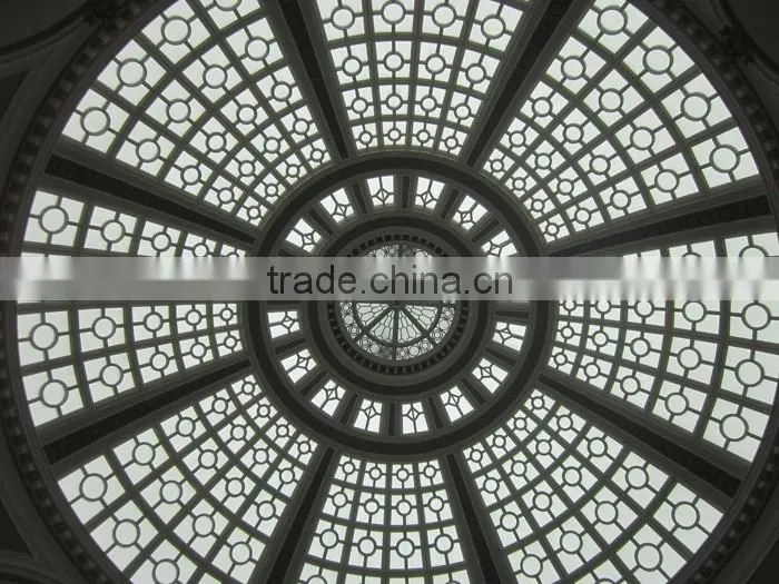 Light steel structure skylight dome