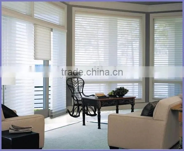 Curtain Times Home Decoration Double Layer Fabric Shangri-la Blinds for Windows