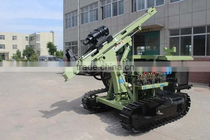 Easy to Operate HF130Y Crawler Hydraulic Solar Photovoltaic Pile