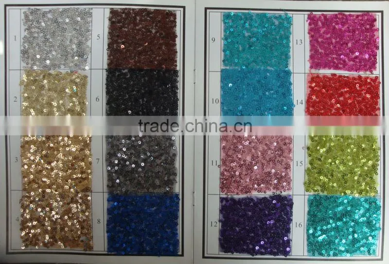 TR064#3 wedding party decorative popular gold sequin table runner